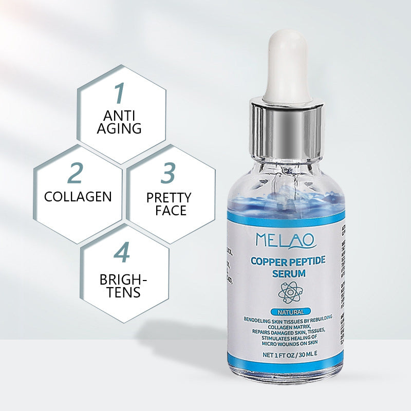 Blue Copper Peptide Serum Hydrating Moisturizing